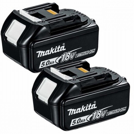 Makita BL1850B 18V LXT Li-Ion 5.0Ah Battery – Twin Pack